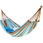 Brasil Comfort Premium Pantanal Doppelhängematte by MacaMex MA-01085 color blue