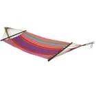 Caribe Grande Colorido - Double Bar Hammock by MacaMex MA-02106 color multicolor