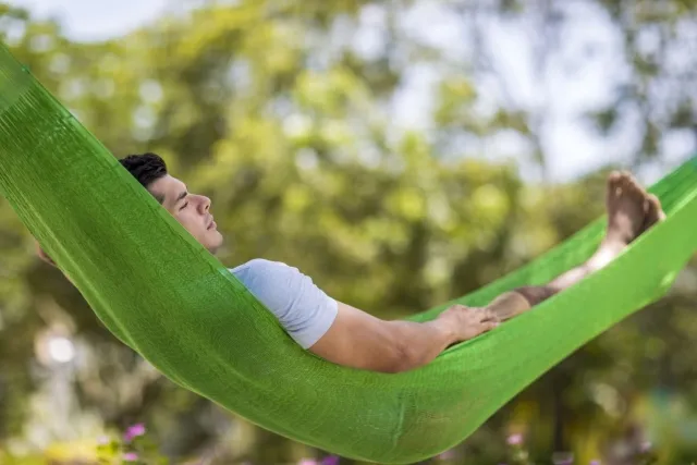 Single hammock standard lightgreen by MacaMex MA-00103 color green