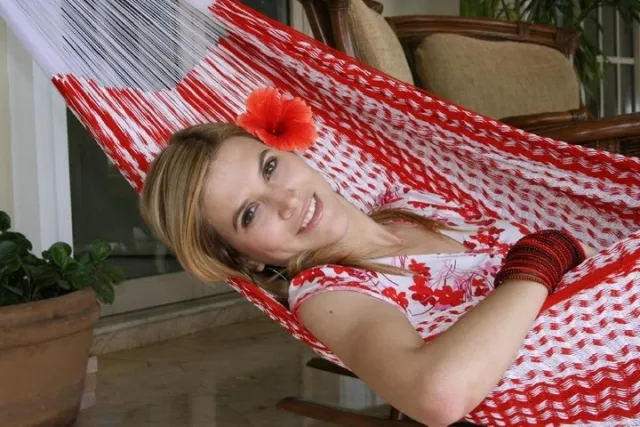 Double Amaryllis Plus hammock by MacaMex MA-00222 color multicolor