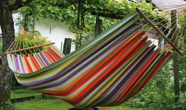 Hammock Set Siesta Grande Caribe Costa Rica Set by MacaMex MA-90422-OLD color multicolor