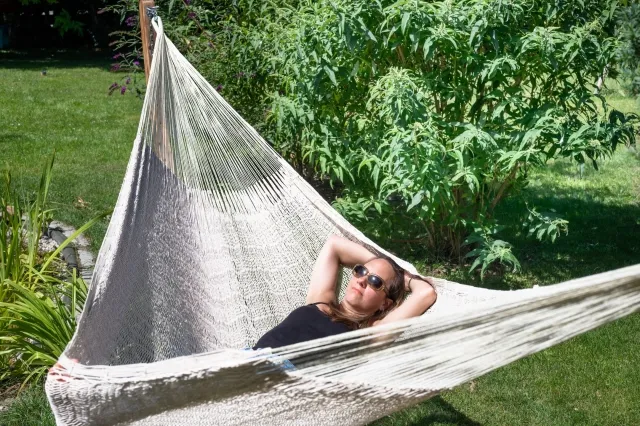 Mexikanische Hängematte Mammut natur by MacaMex MA-00160 color natur / beige