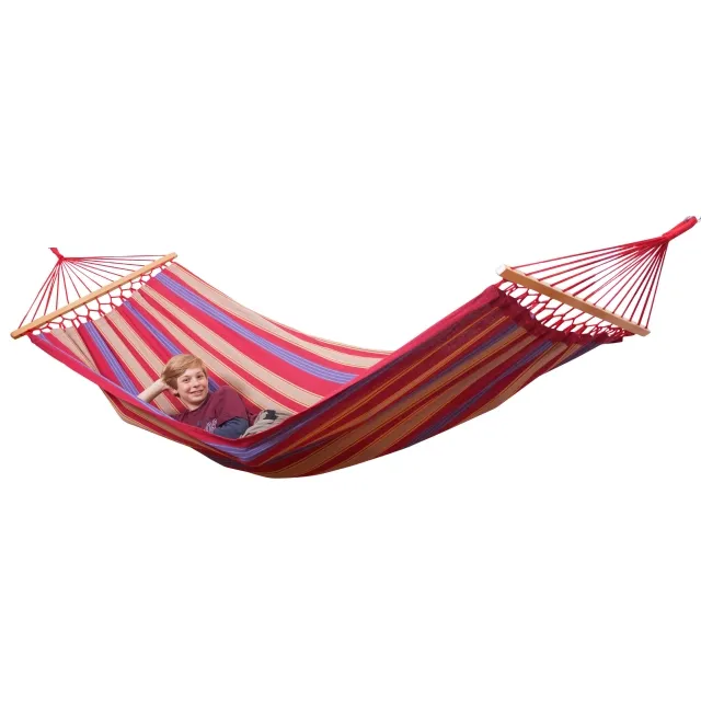 Indra Verano 340 - Spreader bar hammock (FSC™ certified) by Outfitters Essentials OE-02200340 color multicolor