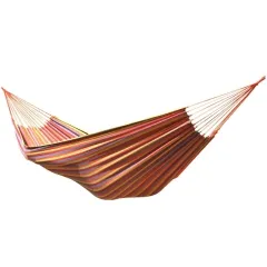 Brasil Comfort Primavera Double Cotton Hammock by MacaMex MA-01031 color multicolor