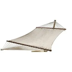 North American Style Netzhängematte Dreamer natur weiß (FSC™ certified) by MacaMex MA-07000 color white