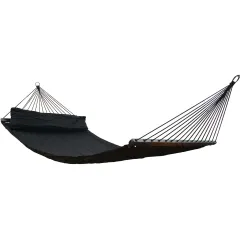 Miami Single-Stabhängematte wetterfest schwarz by MacaMex MA-25504 color black