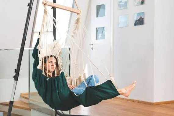 Weicher Wetterfester Hängesessel