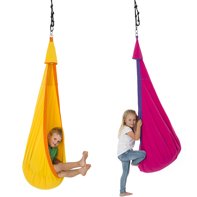 Juhu Hängesessel Hängesack für Kinder in gelb und pink Juhu Hängesessel Hängesack für Kinder in gelb und pink