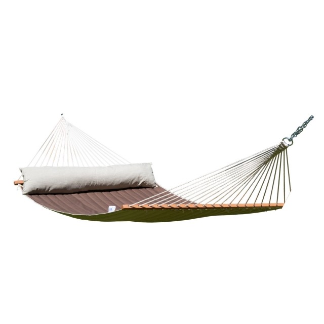 CALIFORNIA Terra Doppelhängematte wetterfest (FSC™ certified) by MacaMex MA-25401 color braun