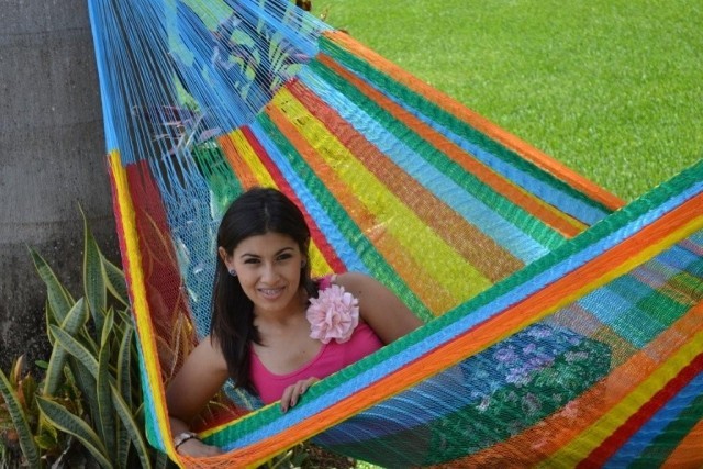 Matrimonial hammock Rainbow MacaTex by MacaMex MA-00039 color multicolor