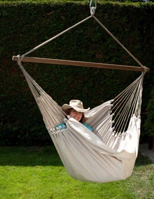 Cayo Gigante Natur Hängestuhl XL by MacaMex MA-11200 color natur / beige