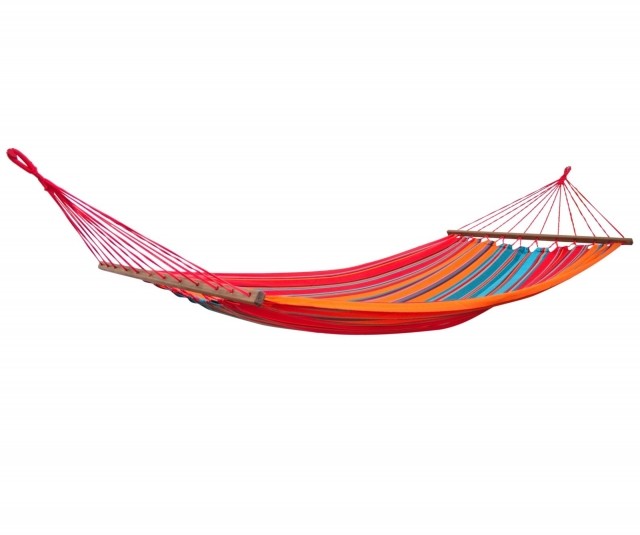 Caribe Grande Sunset - Doppelstabhängematte by MacaMex MA-02110 color bunt