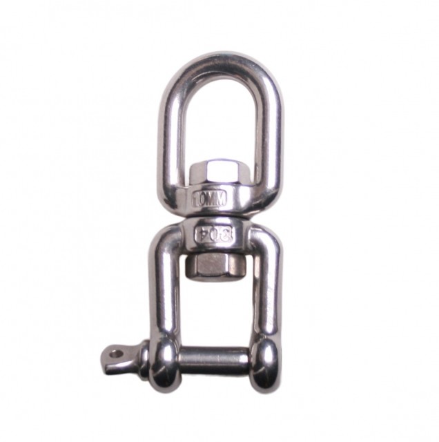 MacaMex Drehwirbel Edelstahl by MacaMex MA-21261 color silver