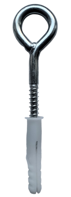 Ringhaken mit Dübel Tragkraft 200 kg by MacaMex MA-21265 color silver