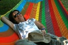 Mexican matrimonial hammock multicolor weatherproof by MacaMex MA-00630-OLD color bunt