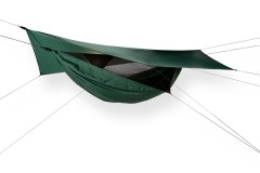 Safari Deluxe A-Sym XXL travel hammock set by Hennessy Hammocks MA-02044 color green