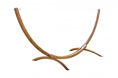 Siesta Grande Deluxe - Hängemattenständer Holz Lärche witterungsbeständig (FSC™ certified) by MacaMex MA-20004