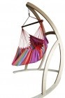 CASITA hammock stand with hanging chair Cayo Grande Colorido by MacaMex MA-91115