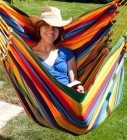 Hanging Chair Set Lazy creme stand+ Cayo Gigante paradiso MacaTex by MacaMex MA-91087 color multicolor