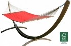 Siesta Grande California Hot Chocolate Hammock Set by MacaMex MA-90602 color red