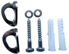 Wandhaken Set für Hängematten Edelstahl by MacaMex MA-21264 color silver